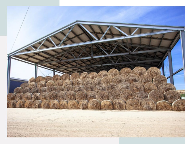 Строительство сенохранилищ в Аксай от 609 руб.