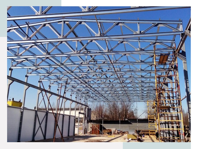 Строительство цехов в Аксай от 609 руб. под ключ