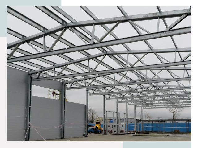 Строительство складов в Аксай от 609 руб. за м²