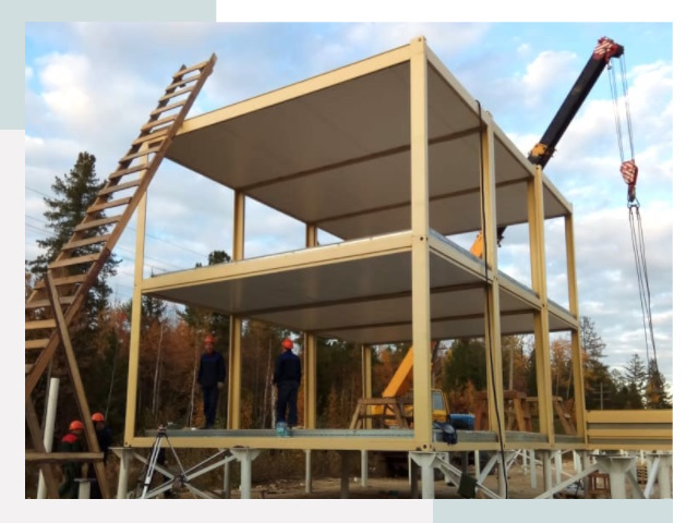 Строительство модульных здания Аксай