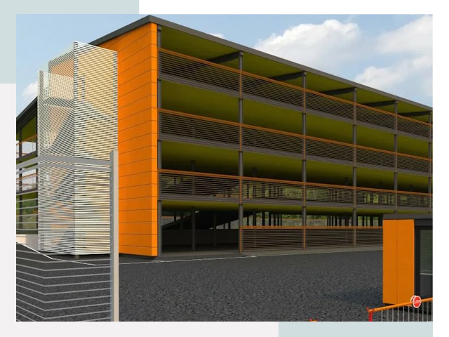 Многоуровневые паркинги в Аксае