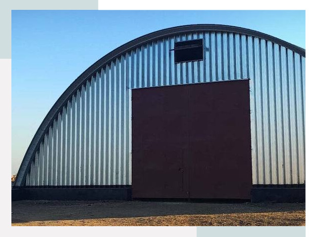 Бескаркасные ангары в Аксае