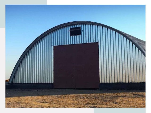 Арочные ангары в Аксае