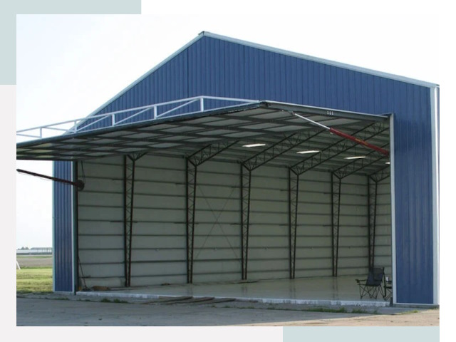 Прямо стенные ангары в Аксае