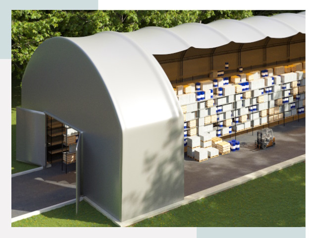 Тентовые ангары в Аксае