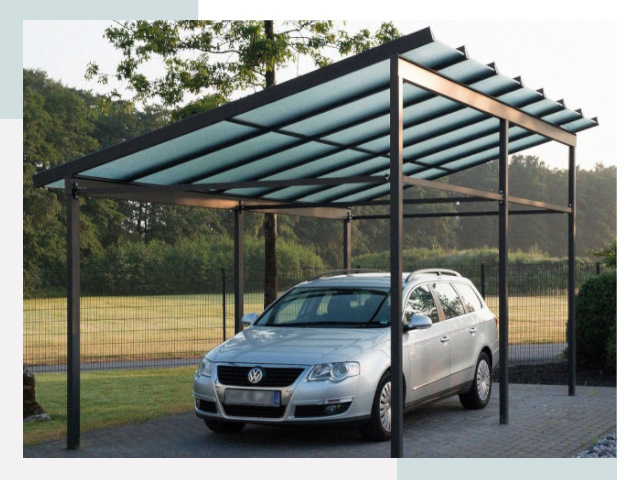 Навесы для автомобилей в Аксае