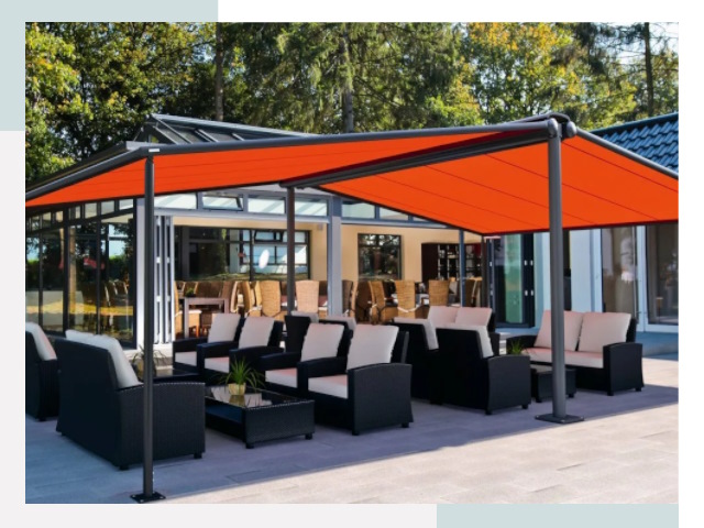 Навесы для кафе и ресторанов в Аксае