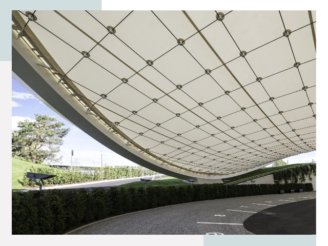 Мембранные конструкции в Аксае