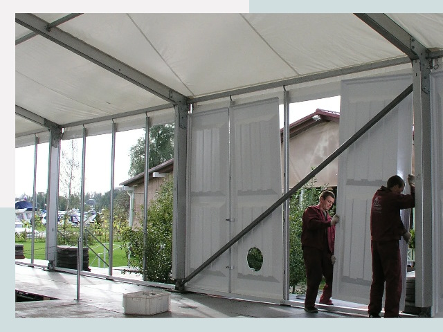 Быстро сборные шатры в Аксай от 609 руб. за м²