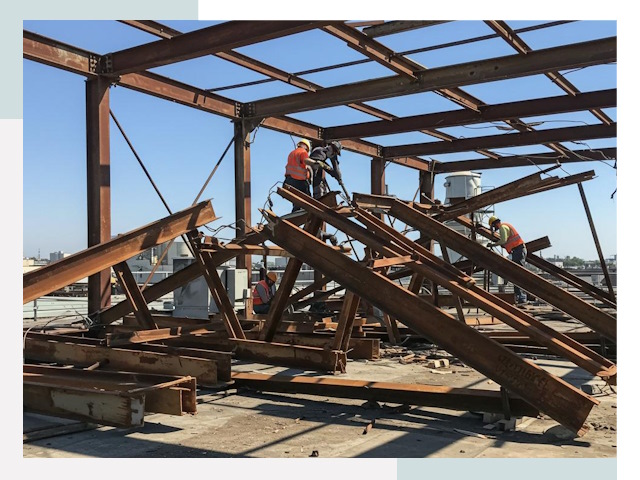 Демонтаж металлоконструкций в Аксае от 609 руб.